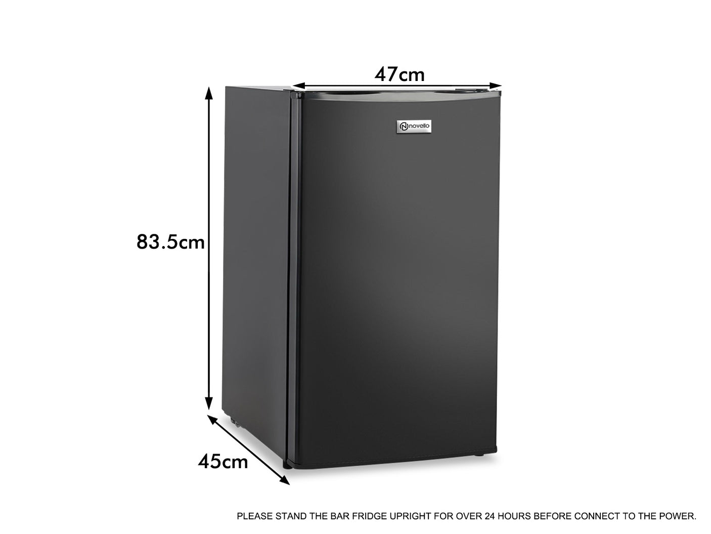 Bar Fridge XL black