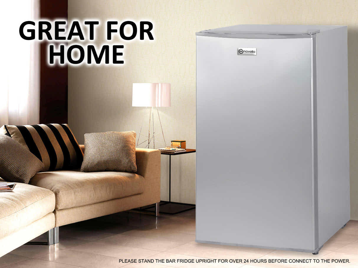 Novello Bar Fridge Grey - XL/86L
