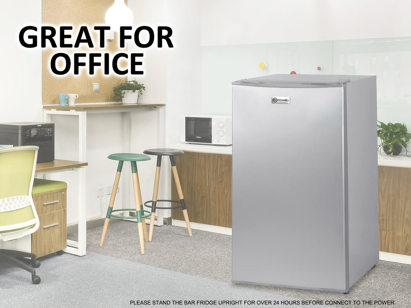 Bar fridge XL Grey