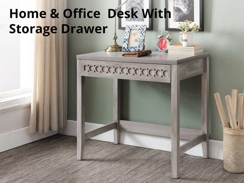 Home & Office  Desk With Storage Drawer