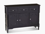 Wood Buffet Table with Drawers & Cabinets - 105 cm