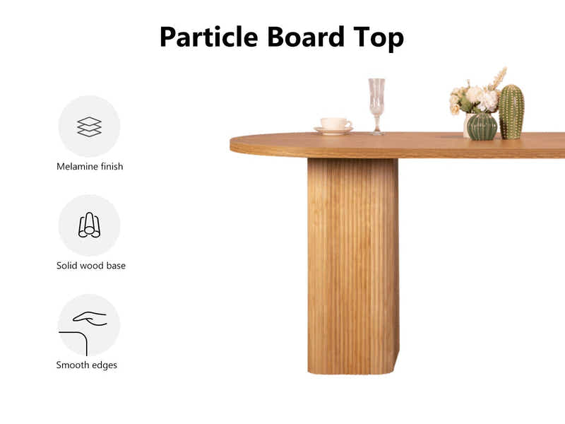 Bojd Wooden Dining Table - 180 cm