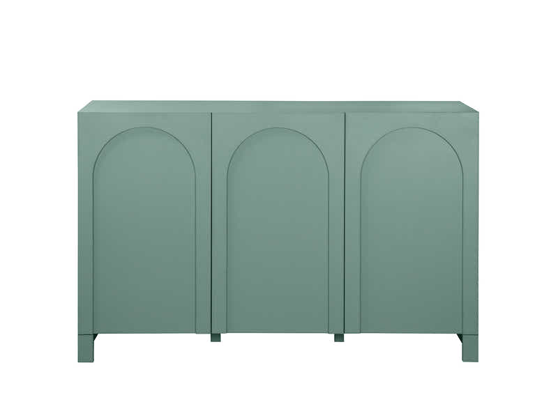 Cambre Green 3-Door Sideboard - 120 cm