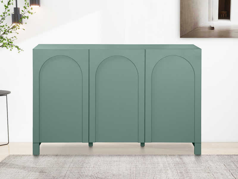 Cambre Green 3-Door Sideboard - 120 cm