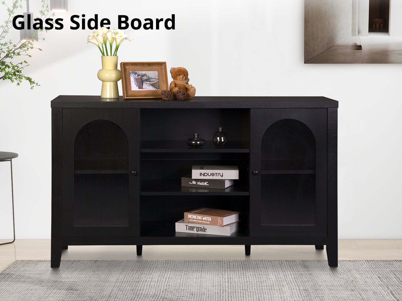 Cambre Glass Side Board