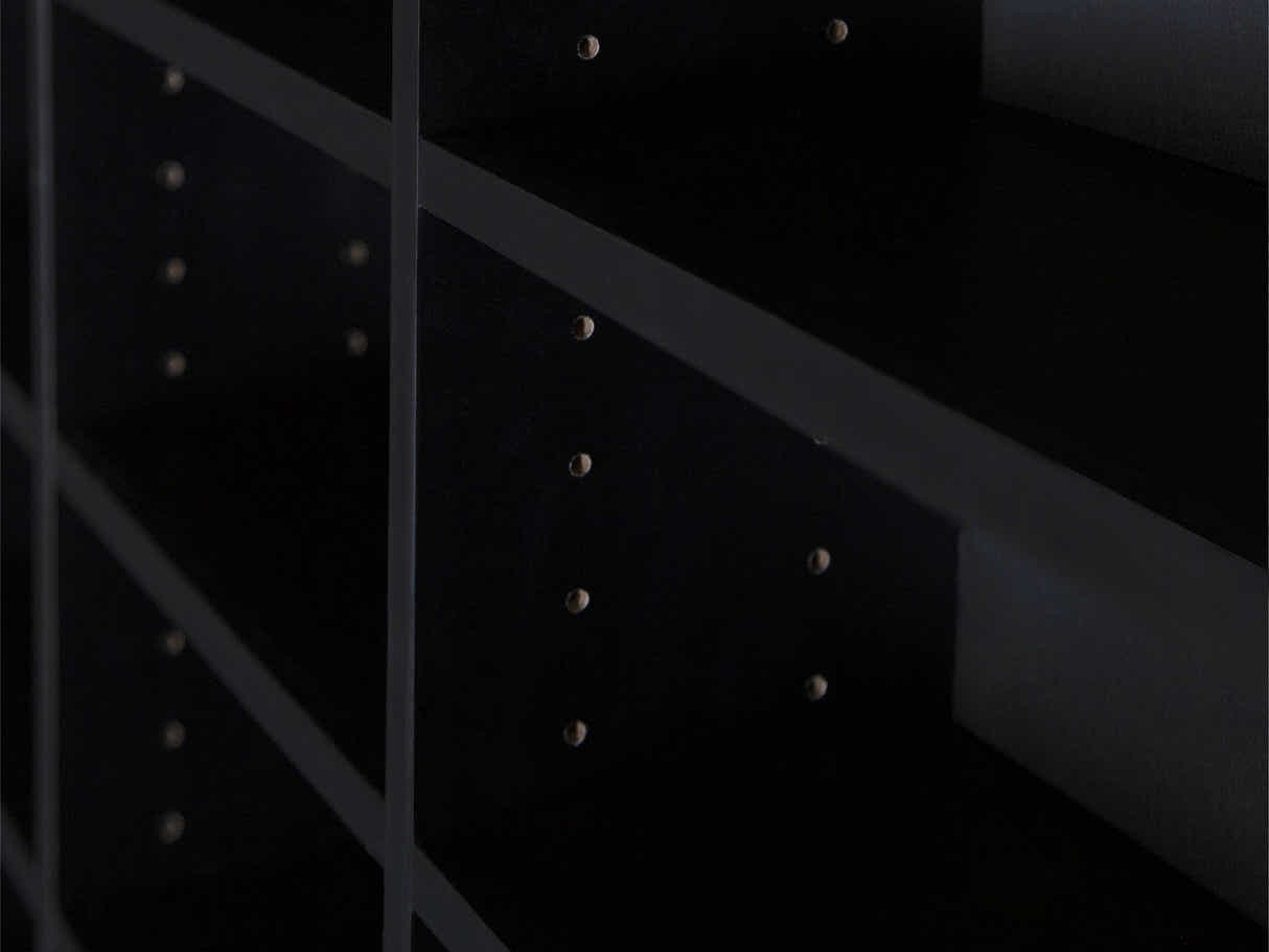 CD/DVD Display Shelf Black