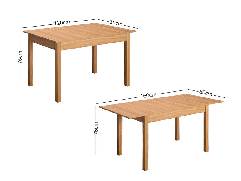 Enkel Extension Table 160