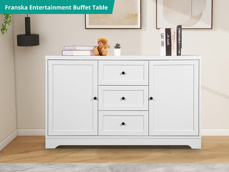 Franska buffet table