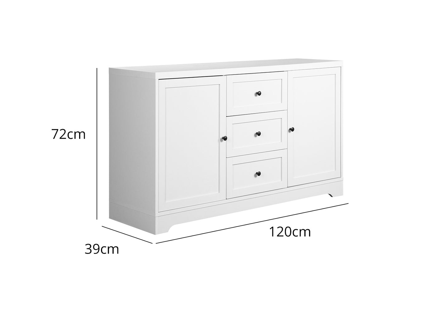 Franska buffet table