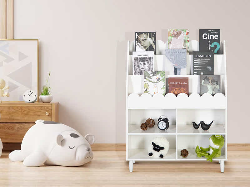 Gioia Kids Book Shelf Storage