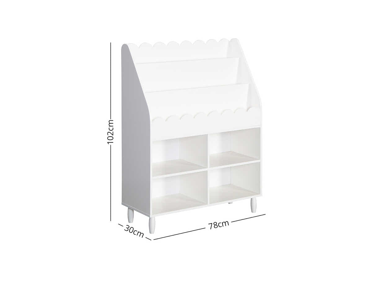 Gioia Kids Book Shelf Storage