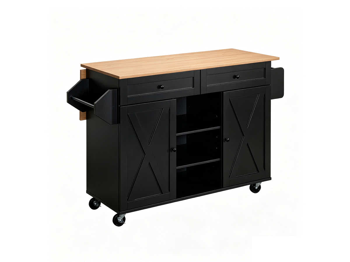 DS KOK Kitchen Trolley - Black
