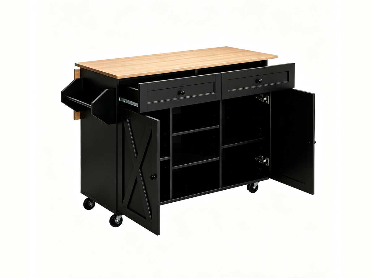DS KOK Kitchen Trolley - Black