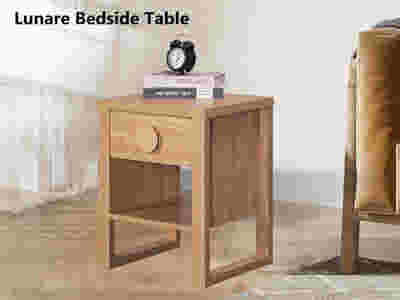 Lunare Bedside Table