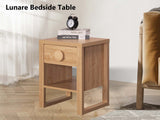 Lunare Bedside Table