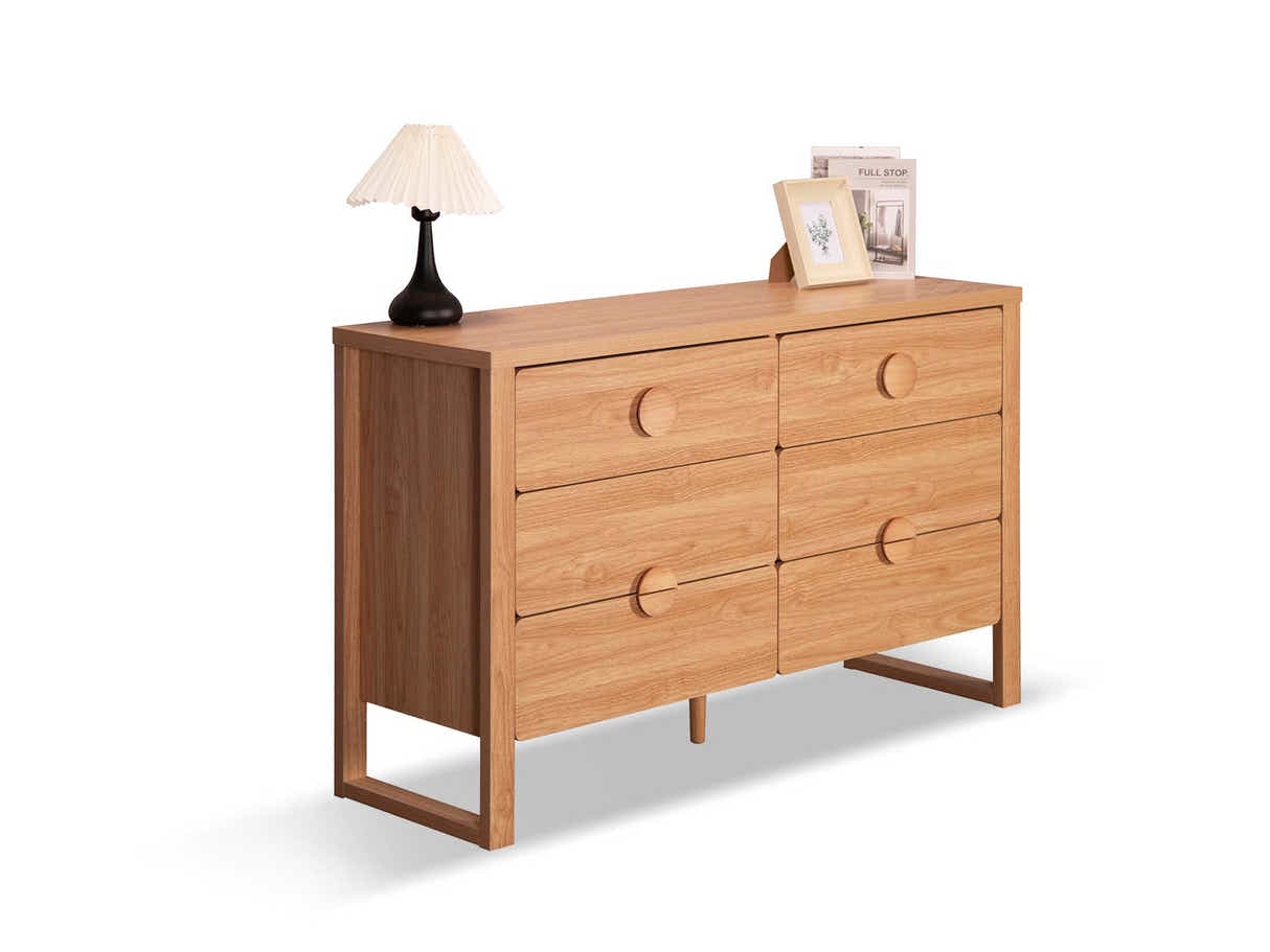 Lunare 6-Drawer Chest