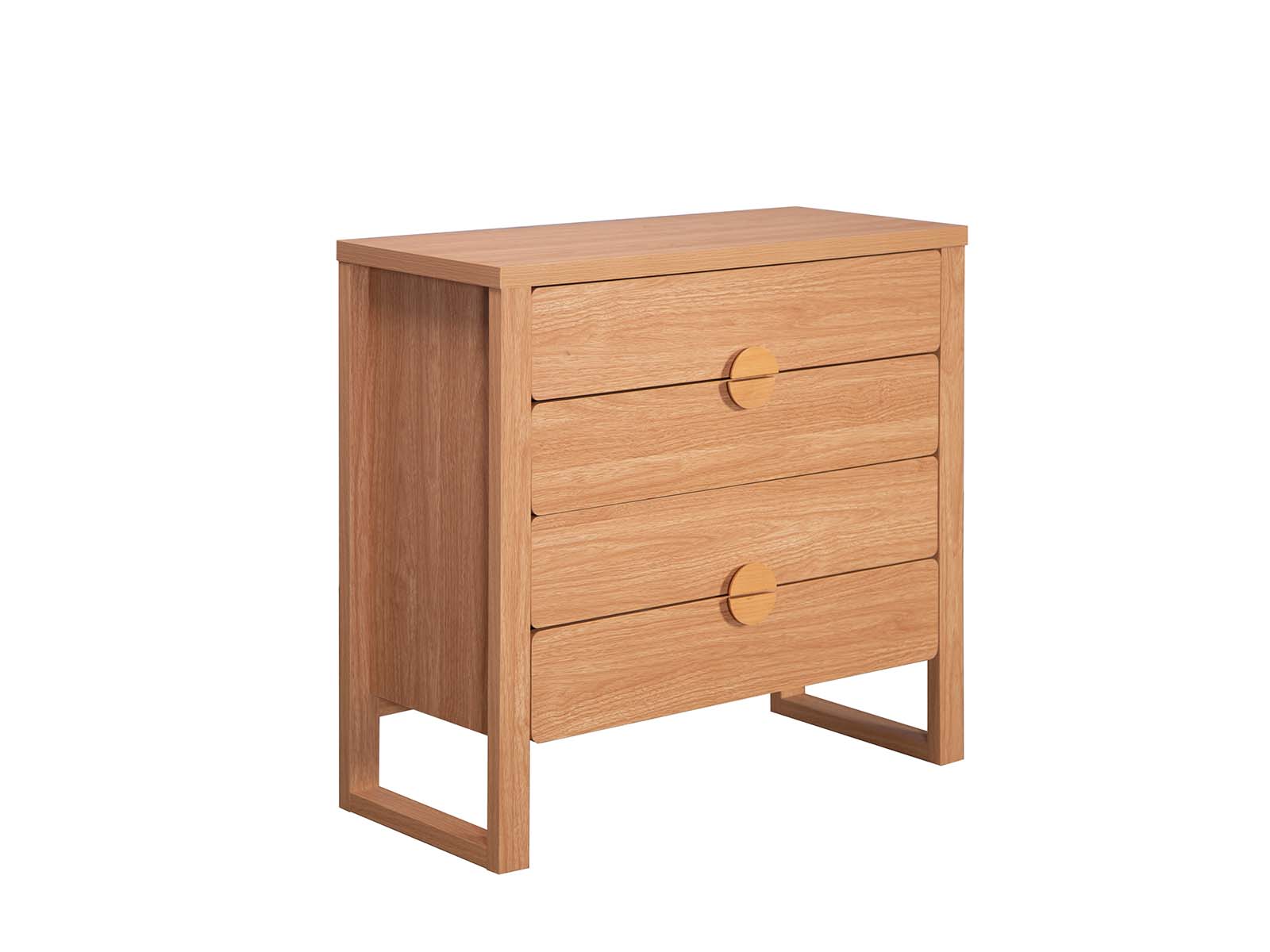 Lunare 4-Drawer Tallboy