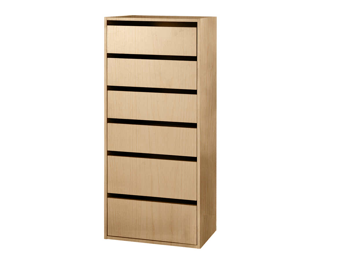 DS Mattone 6-Drawer Tallboy