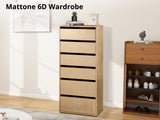 DS Mattone 6-Drawer Tallboy