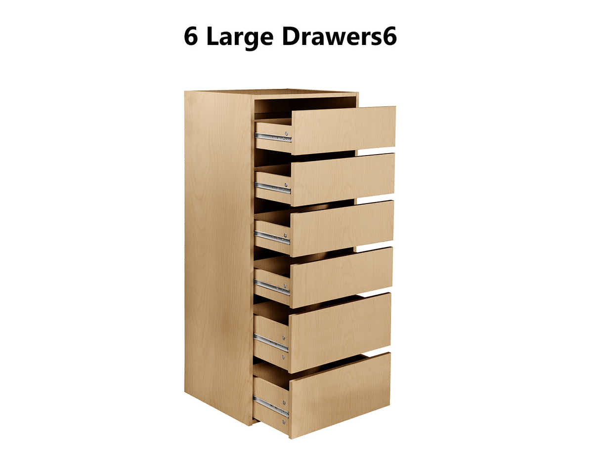DS Mattone 6-Drawer Tallboy