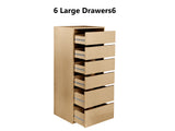 DS Mattone 6-Drawer Tallboy