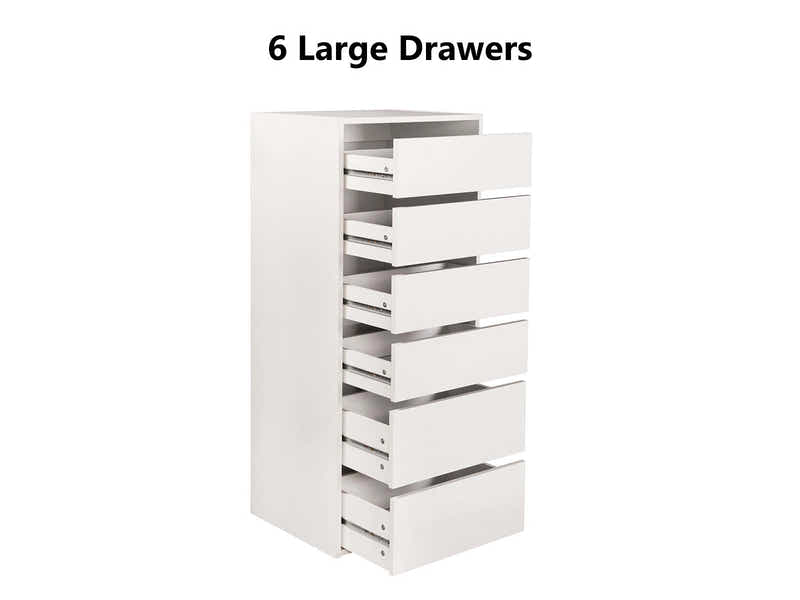 DS Mattone 6-Drawer Tallboy