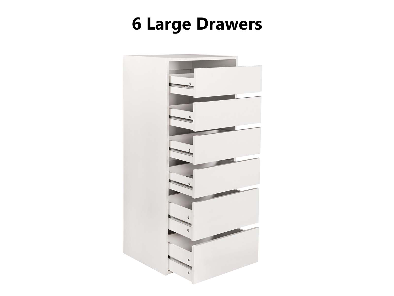 Mattone 6-Drawer Tallboy