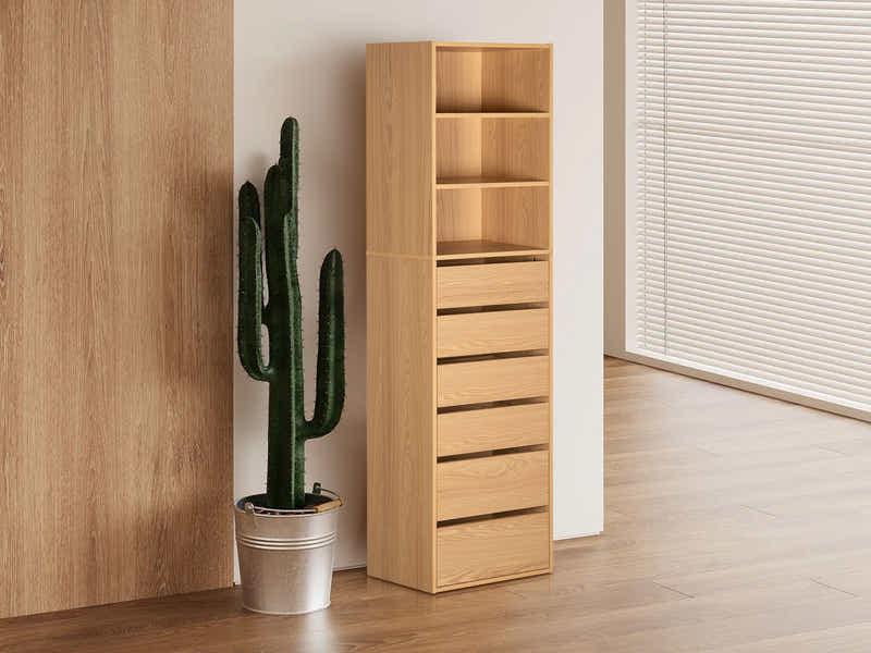 Mattone 3+6D Wardrobe Wood