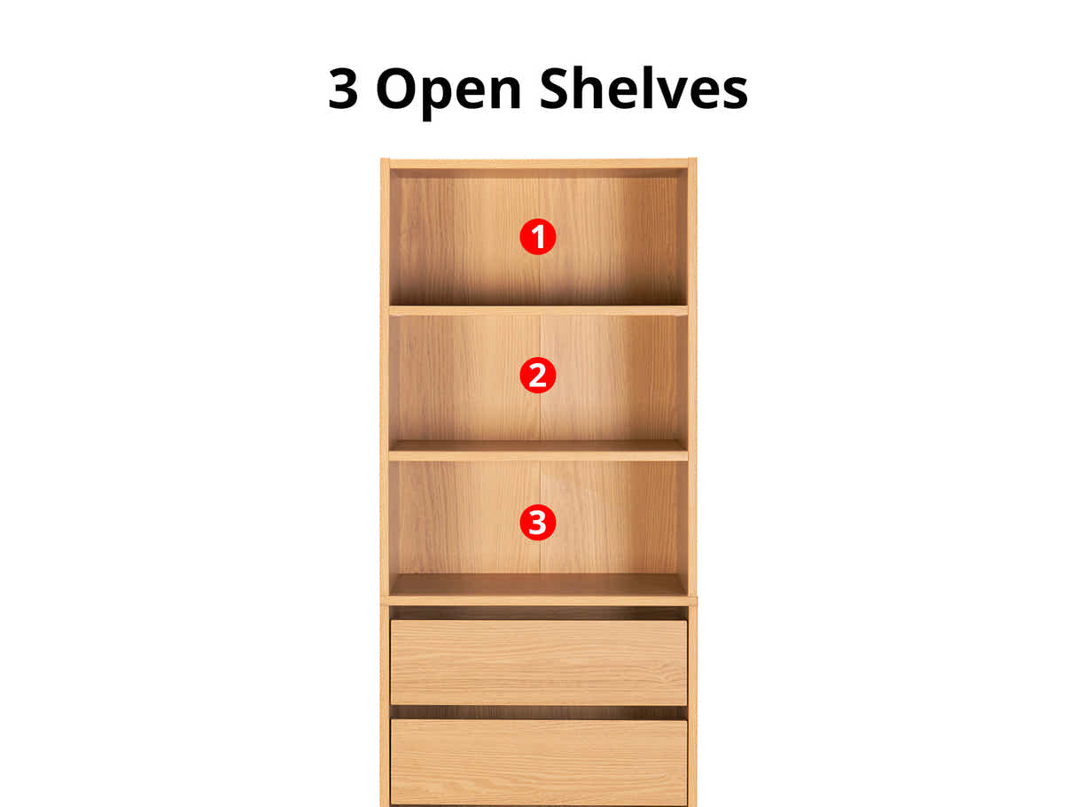 Mattone 3+6D Wardrobe Wood