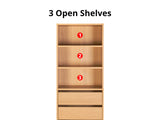 Mattone 3+6D Wardrobe Wood