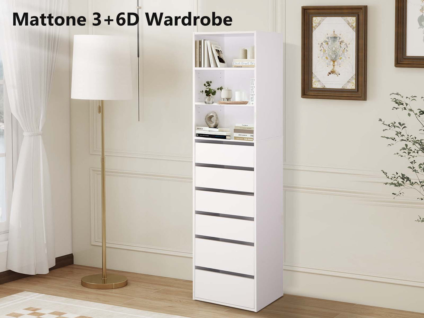 Mattone 3+6D Wardrobe
