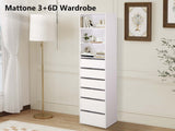 Mattone 3+6D Wardrobe