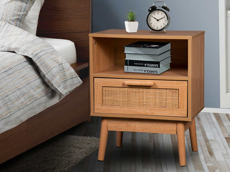 Naturlig Bedside Table DOU