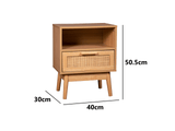 DS Naturlig Bedside Table DOU