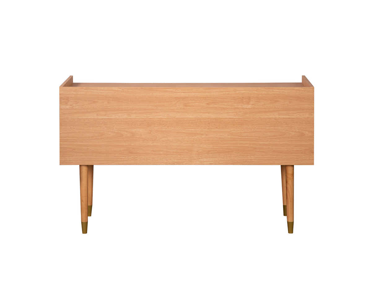 Naturlig Writing Desk & Siena Executive Office Chair PU Beige