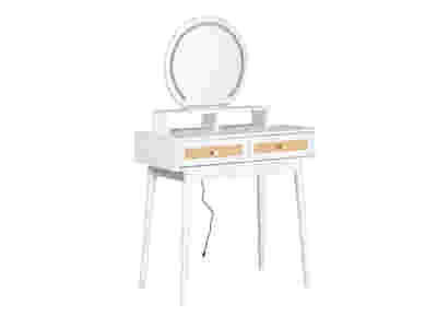 Naturlig Dressing Table with LED Light