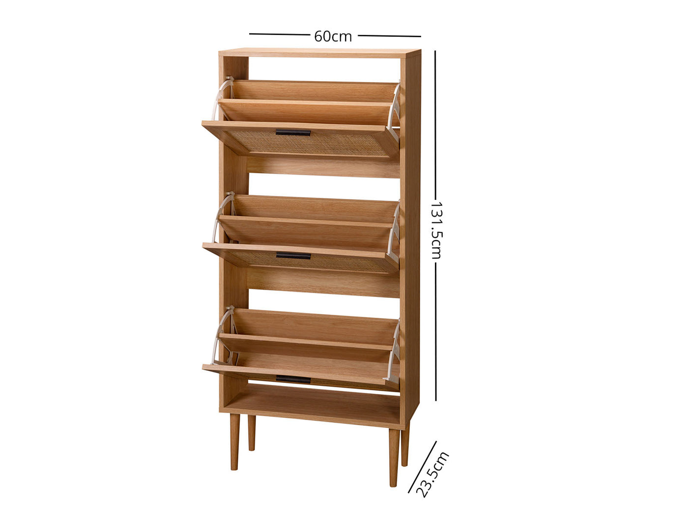 Naturlig Shoe Rack