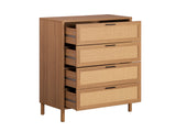 DS Naturlig Plus 4 Drawers Tallboy