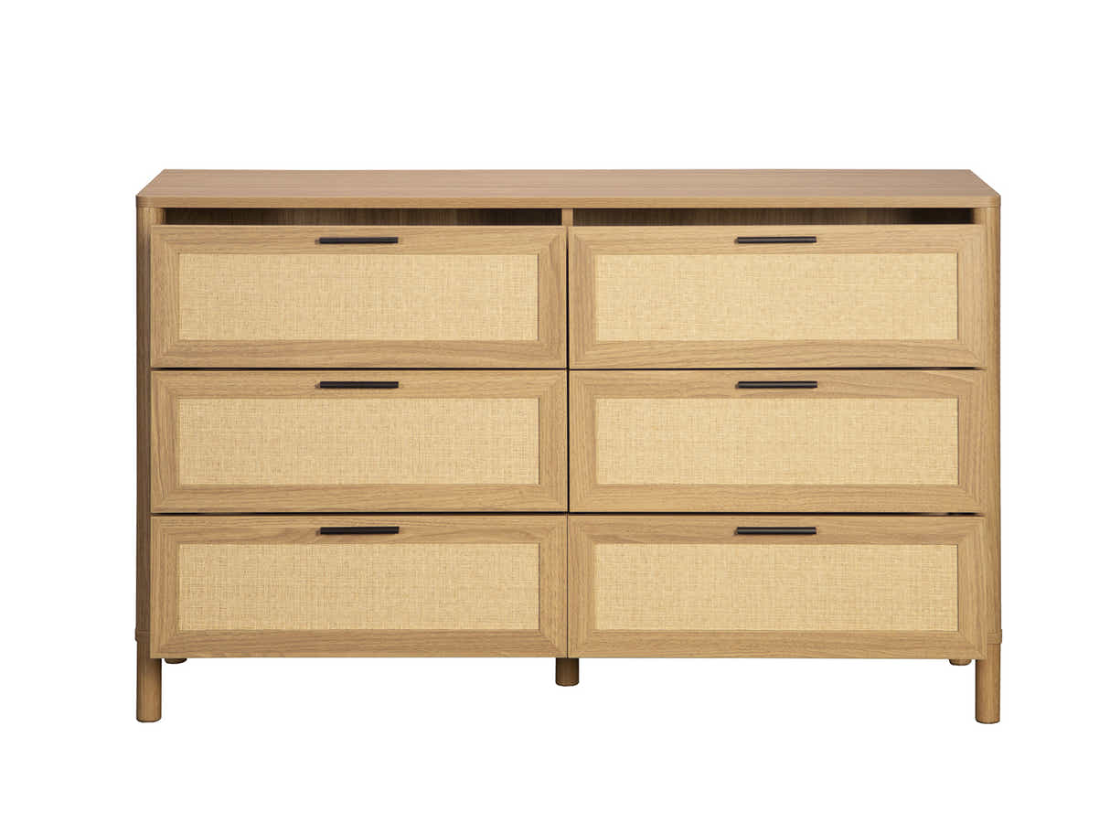 Naturlig Plus 6-Drawer Lowboy