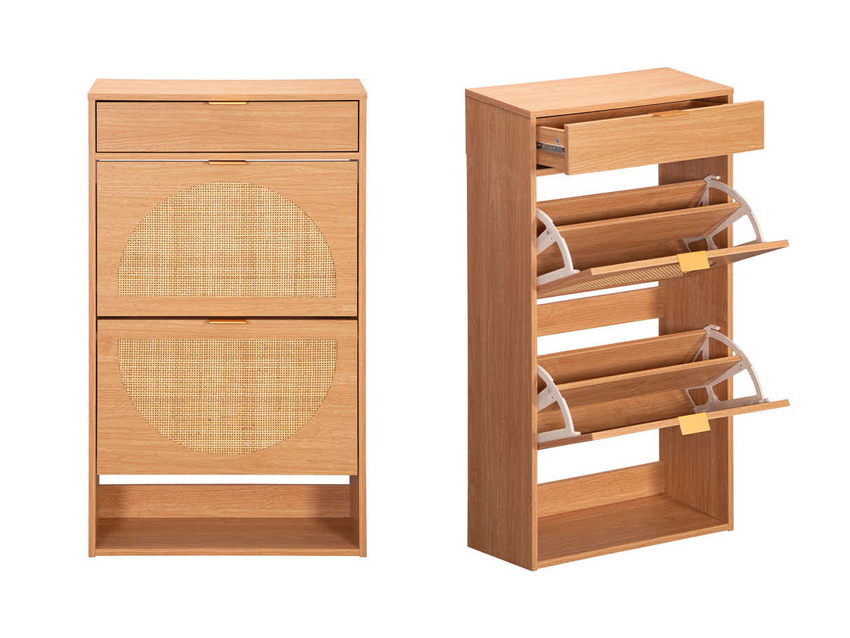 Naturlig Plus 4-Layer Shoe Rack