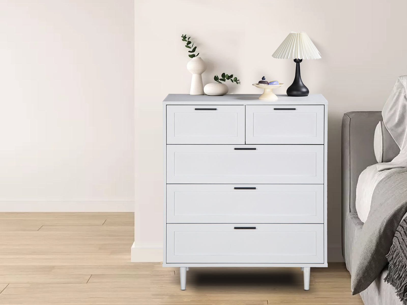 Rechteck 5-Drawer Tallboy