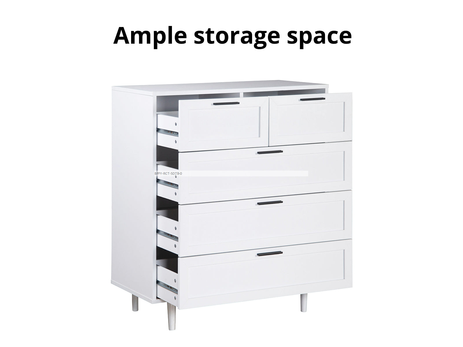 Rechteck 5-Drawer Tallboy