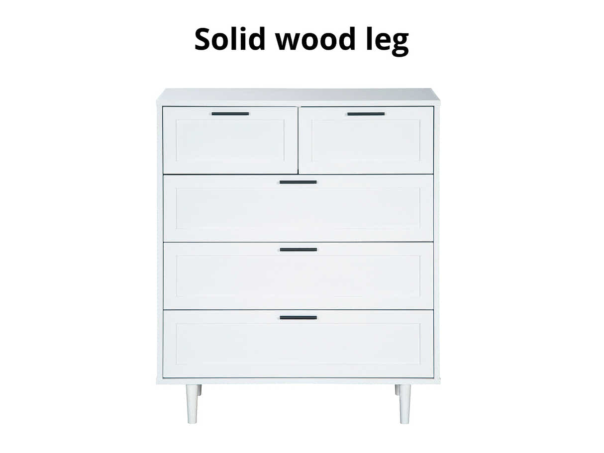 Rechteck 5-Drawer Tallboy