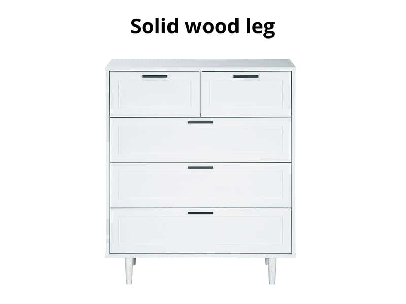 Rechteck 5-Drawer Tallboy