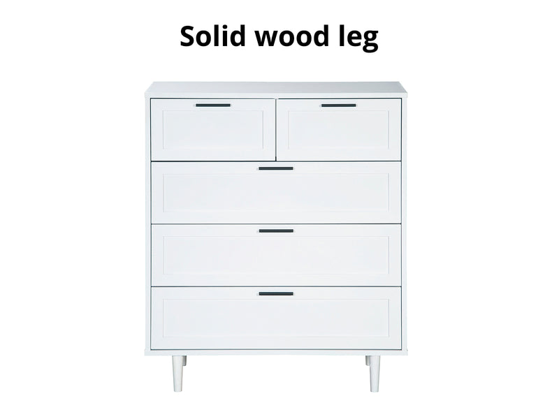 Rechteck 5-Drawer Tallboy