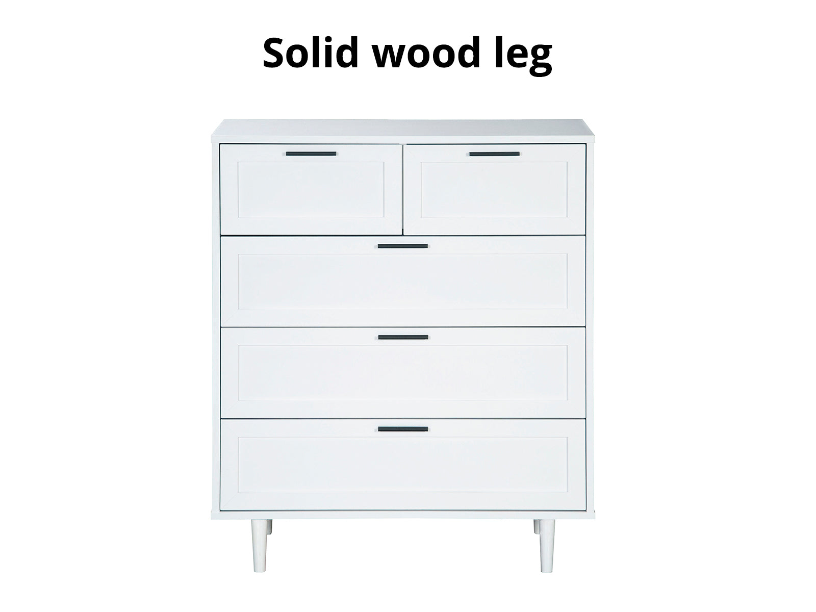 Rechteck 5-Drawer Tallboy