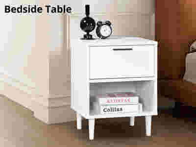Rechteck Bedside Table