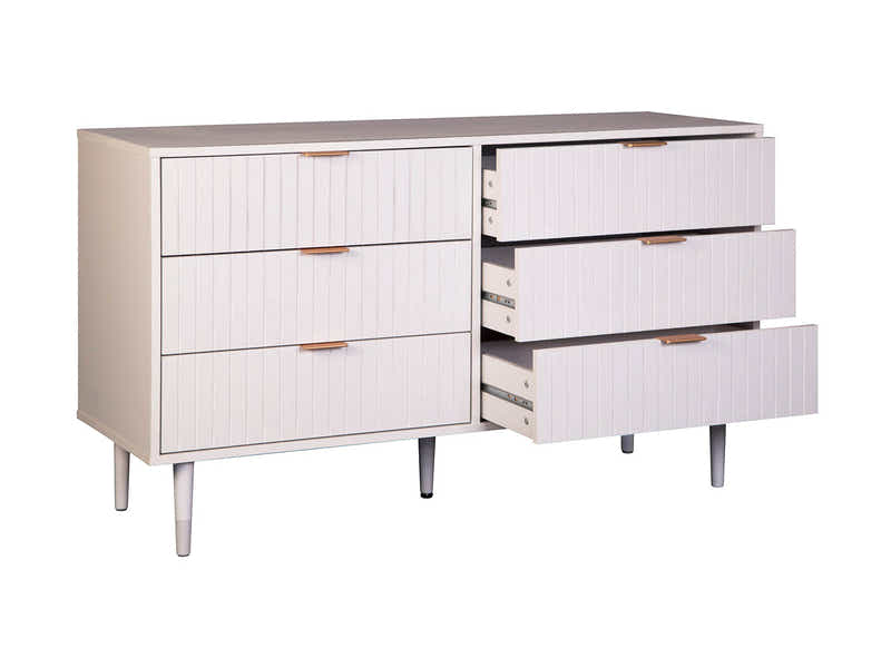Swansea 6-Drawer Lowboy