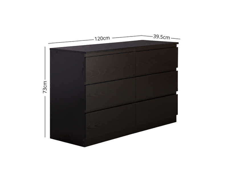 DS Xclusive 6-Drawer Lowboy