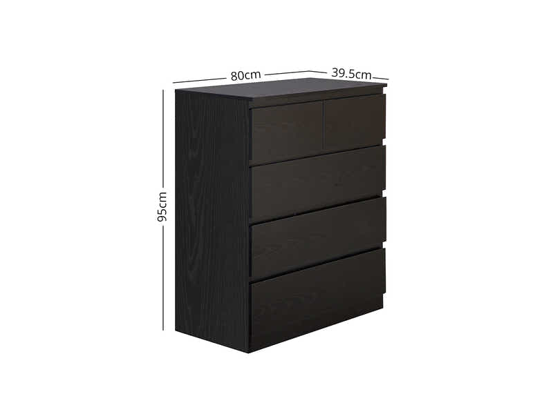 Xclusive 5-Drawer Tallboy